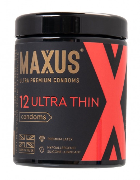 Ультратонкие презервативы MAXUS Ultra Thin - 12 шт. - Maxus - купить с доставкой в Армавире