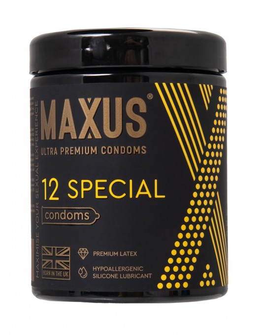 Презервативы с точками и рёбрами MAXUS Special - 12 шт. - Maxus - купить с доставкой в Армавире