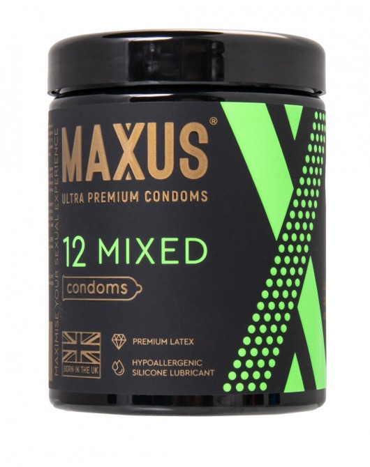 Презервативы MAXUS Mixed - 12 шт. - Maxus - купить с доставкой в Армавире