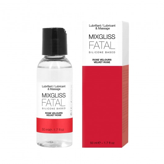 Силиконовый флюид с ароматом розы Mixgliss Fatal Velvet Rose - 50 мл. - Mixgliss - купить с доставкой в Армавире
