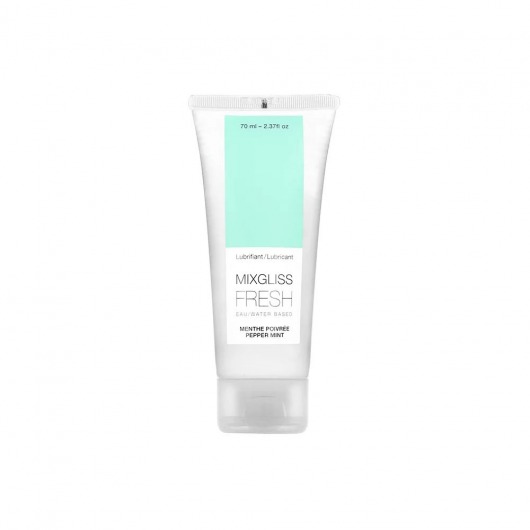 Лубрикант с охлаждающим эффектом Mixgliss Fresh Pepper Mint - 70 мл. - Strap-on-me - купить с доставкой в Армавире