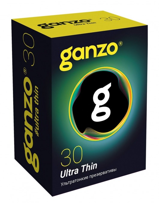 Супертонкие презервативы Ganzo Ultra thin - 30 шт. - Ganzo - купить с доставкой в Армавире