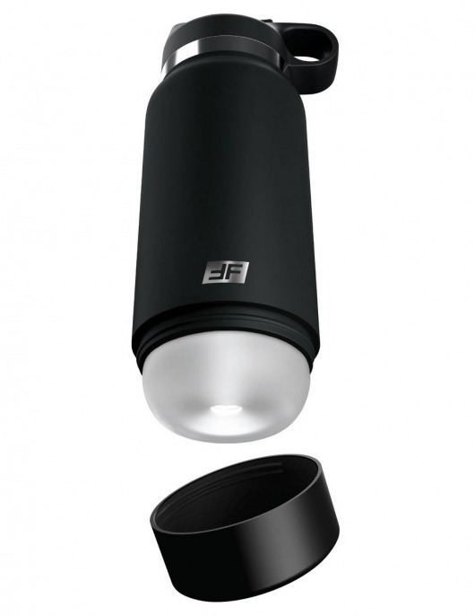 Черный мастурбатор в виде бутылки Fap Flask - Pipedream - в Армавире купить с доставкой