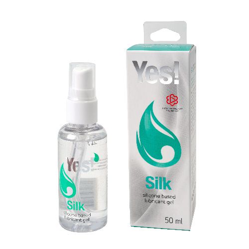 Силиконовая гипоаллергенная вагинальная смазка Yes Silk - 50 мл. - Sitabella - купить с доставкой в Армавире