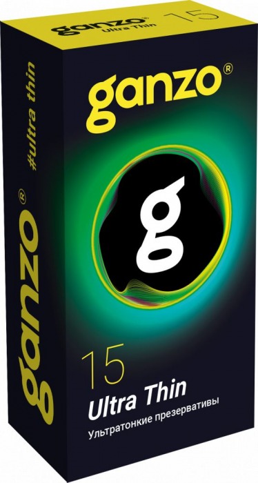 Прозрачные ультратонкие презервативы Ganzo Ultra thin - 15 шт. - Ganzo - купить с доставкой в Армавире