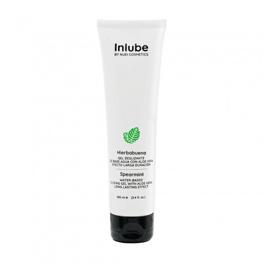 Водный лубрикант Nuei Inlube с алоэ вера и ароматом мяты - 100 мл. - Nuei cosmetics - купить с доставкой в Армавире