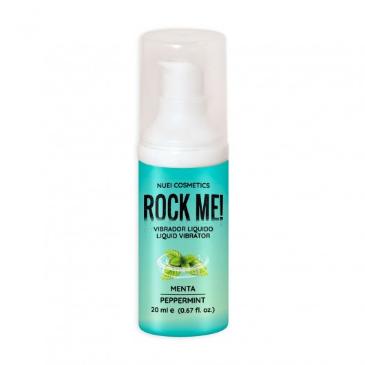 Жидкий вибратор Nuei Rock Me! с ароматом мяты - 20 мл. - Nuei cosmetics - купить с доставкой в Армавире