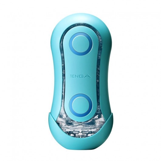 Голубой мастурбатор Tenga Flip ORB Ocean - Tenga - в Армавире купить с доставкой