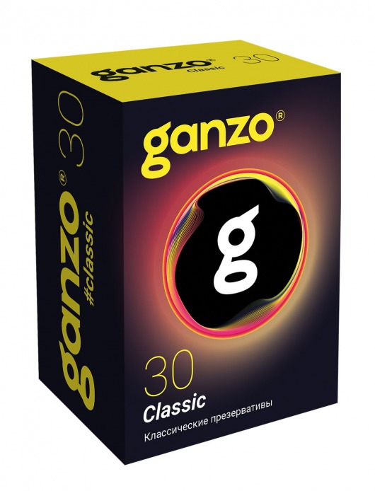 Классические презервативы с обильной смазкой Ganzo Classic - 30 шт. - Ganzo - купить с доставкой в Армавире