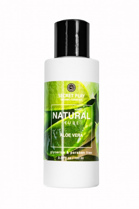 Органический гель Natural Lube - 100 мл. - Secret Play - купить с доставкой в Армавире