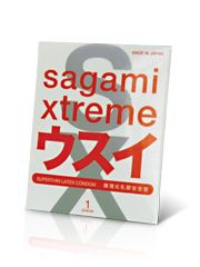 Ультратонкий презерватив Sagami Xtreme SUPERTHIN - 1 шт. - Sagami - купить с доставкой в Армавире