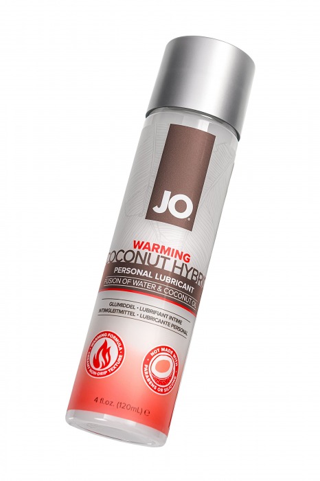 Водно-масляный лубрикант с разогревающим эффектом Hybrid Lubricant WARMING - 120 мл. - System JO - купить с доставкой в Армавире