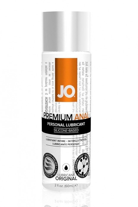 Анальный лубрикант на силиконовой основе JO Anal Premium - 60 мл. - System JO - купить с доставкой в Армавире