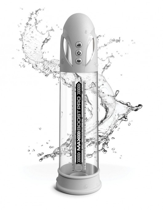 Белая вакуумная автоматическая помпа Max Boost Pro Flow - Pipedream - в Армавире купить с доставкой