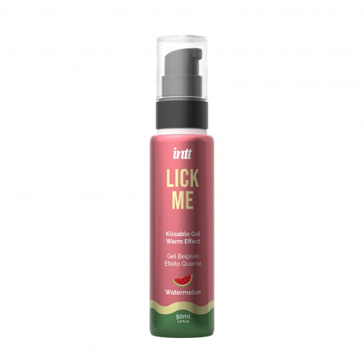 Гель Lick Me с согревающим эффектом и ароматом арбуза - 50 мл. - INTT - купить с доставкой в Армавире