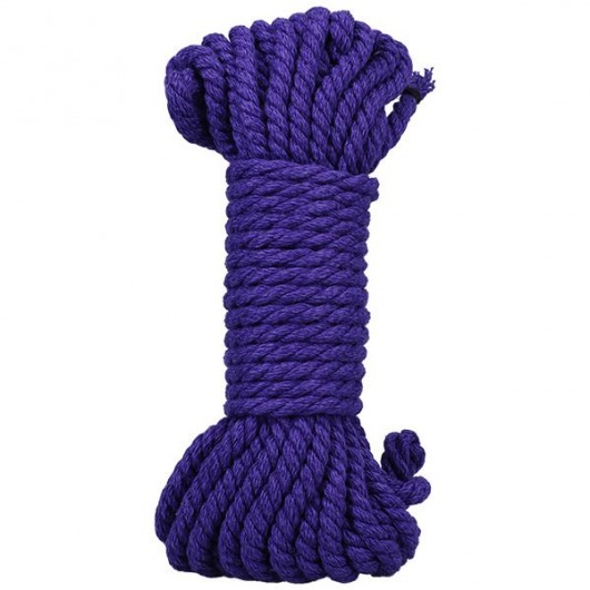 Фиолетовая верёвка для связывания и фиксации Bind Tie - 9,14 м. - Doc Johnson - купить с доставкой в Армавире