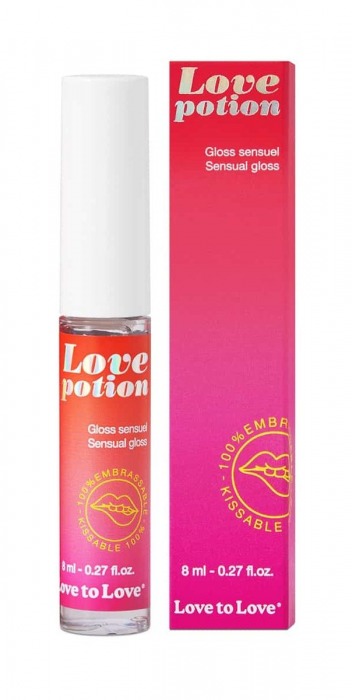 Возбуждающий блеск для губ Love Potion - 8 мл. - Love to Love - купить с доставкой в Армавире