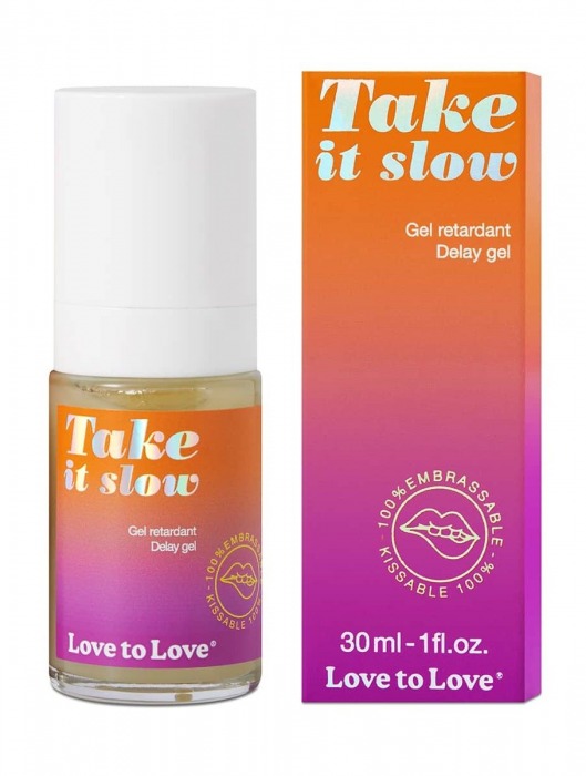 Пролонгирующий гель для мужчин Take It Slow - 30 мл. - Love to Love - купить с доставкой в Армавире