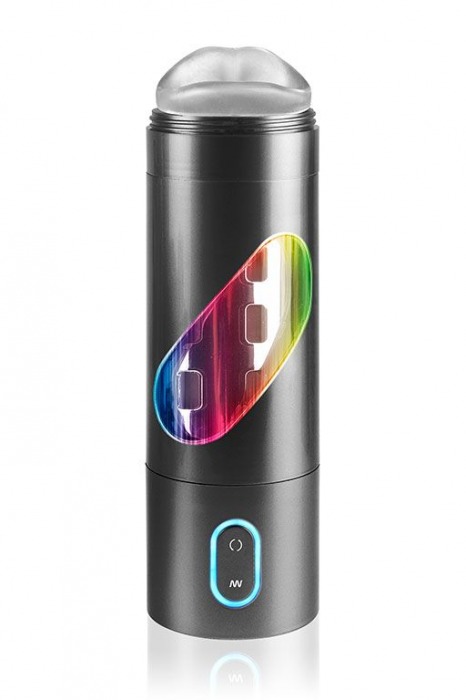 Перезаряжаемый мастурбатор-ротик Extreme Toyz Rechargeable Roto-Bator Mouth - Pipedream - в Армавире купить с доставкой