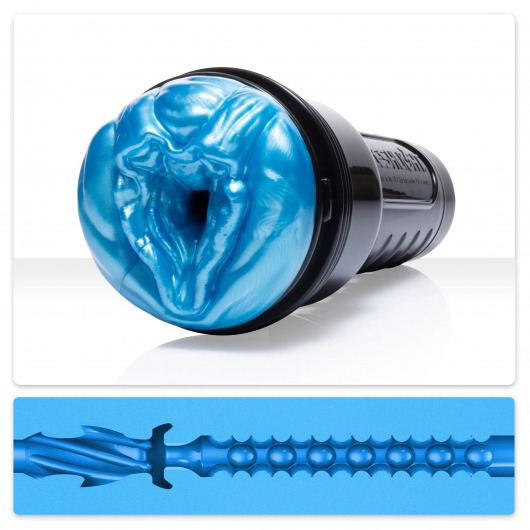 Мастурбатор-вагина Fleshlight Freaks Alien Blue Metallic - Fleshlight - в Армавире купить с доставкой