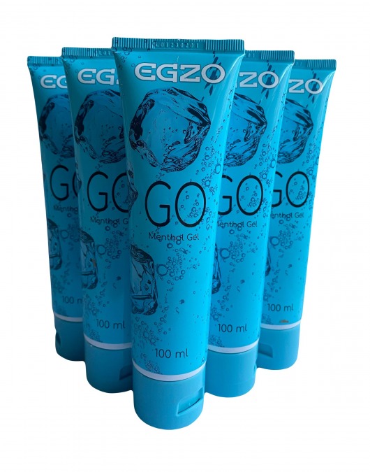 Набор из 5 пролонгирующих лубрикантов на водной основе Egzo Go (по 100 мл.) - EGZO - купить с доставкой в Армавире