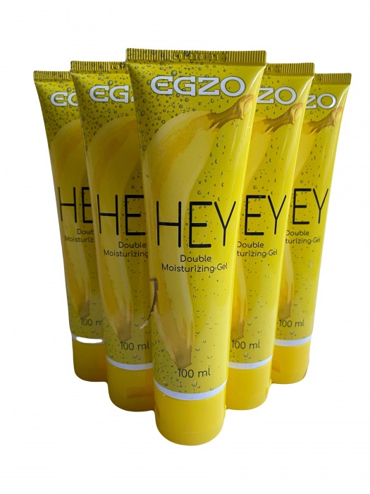 Набор из 5 анальных лубрикантов на водной основе Egzo Hey (по 100 мл.) - EGZO - купить с доставкой в Армавире