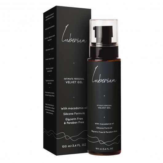 Интимный гель на силиконовой основе с маслом макадамии Luberium Velvel Gel - 100 мл. - Luberium - купить с доставкой в Армавире