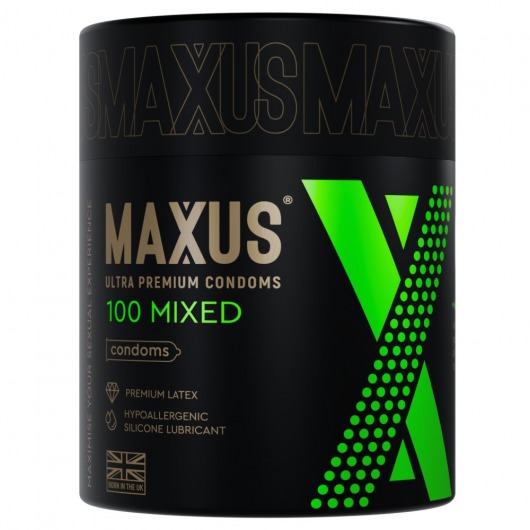 Презервативы MAXUS Mixed - 100 шт. - Maxus - купить с доставкой в Армавире