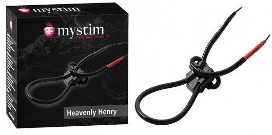 Эрекционное лассо для электростимуляции HEAVENLY HENRY - MyStim - купить с доставкой в Армавире