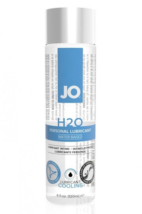 Охлаждающий лубрикант на водной основе JO Personal Lubricant H2O COOLING - 120 мл. - System JO - купить с доставкой в Армавире