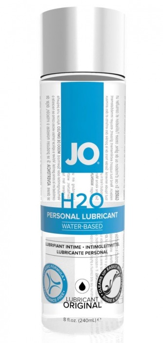 Нейтральный лубрикант на водной основе JO Personal Lubricant H2O - 240 мл. - System JO - купить с доставкой в Армавире