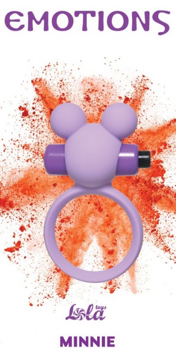 Сиреневое эрекционное виброколечко Emotions Minnie - Lola Games - в Армавире купить с доставкой