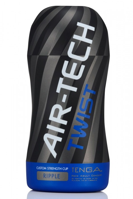 Мастурбатор с регулируемой плотностью обхвата Custom Strength CUP Twist Ripple - Tenga - в Армавире купить с доставкой