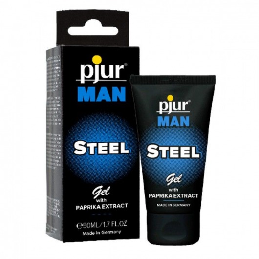 Эрекционный гель для пениса pjur MAN Steel Gel - 50 мл. - Pjur - купить с доставкой в Армавире
