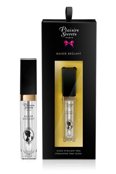 Стимулирующий блеск для губ Baiser Brulant Gloss Plaisirs Secrets - 7 мл. - Plaisir Secret - купить с доставкой в Армавире