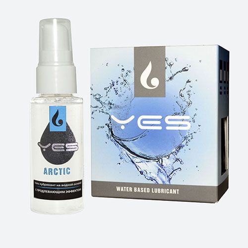 Интимный гель-лубрикант Yes Arctic с продлевающим эффектом - 30 мл. - Sitabella - купить с доставкой в Армавире
