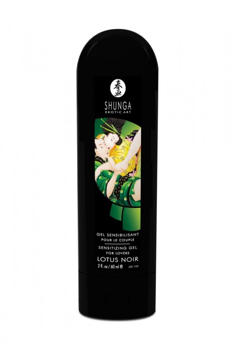 Интимный гель для пар, усиливающий наслаждение, Lotus Noir - 60 мл. - Shunga - купить с доставкой в Армавире