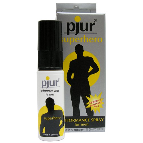 Пролонгирующий мужской спрей pjur SUPERHERO spray - 20 мл. - Pjur - купить с доставкой в Армавире