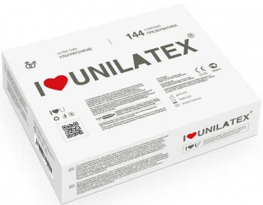 Ультратонкие презервативы Unilatex Ultra Thin - 144 шт. - Unilatex - купить с доставкой в Армавире