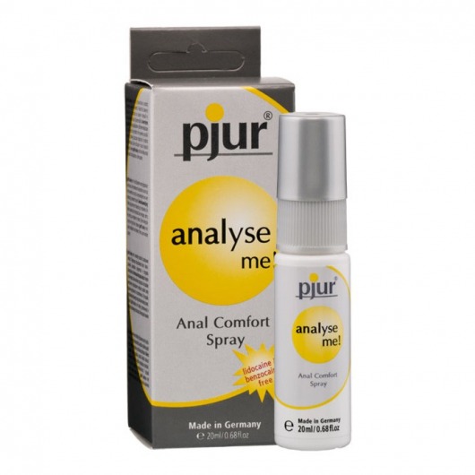 Обезболивающий анальный спрей pjur ANALYSE ME - 20 мл. - Pjur - купить с доставкой в Армавире