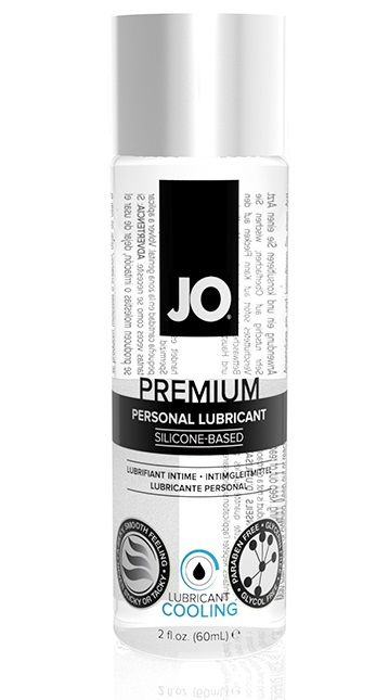 Охлаждающий лубрикант на силиконовой основе JO Personal Premium Lubricant Cooling - 60 мл. - System JO - купить с доставкой в Армавире