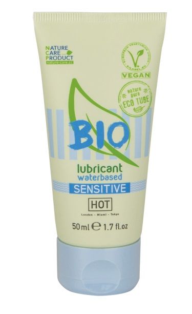 Органический лубрикант для чувствительной кожи Bio Sensitive - 50 мл. - HOT - купить с доставкой в Армавире