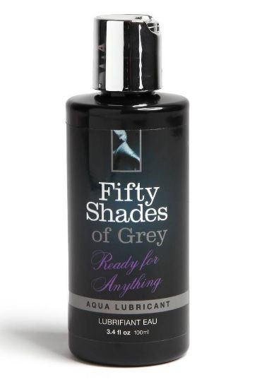 Лубрикант на водной основе Ready for Anything Aqua Lubricant - 100 мл. - Fifty Shades of Grey - купить с доставкой в Армавире