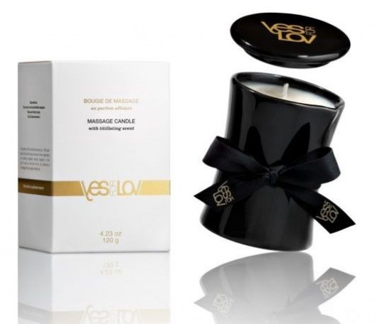 Массажная свеча Titillating Massage Candle - 120 мл. - YESforLOV - купить с доставкой в Армавире