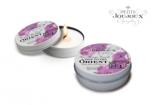 Массажная свеча Petits Joujoux Orient с ароматом граната и белого перца - 33 гр. - MyStim - купить с доставкой в Армавире
