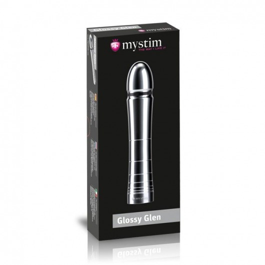 Фаллоимитатор для электростимуляции Glossy Glen Dildo - 14 см. - MyStim - купить с доставкой в Армавире