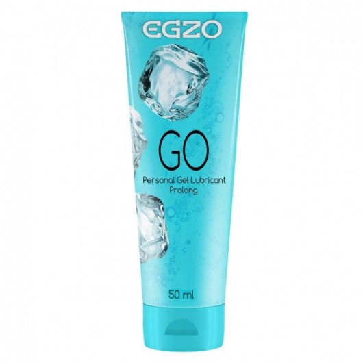 Пролонгирующий лубрикант на водной основе Egzo Go - 50 мл. - EGZO - купить с доставкой в Армавире