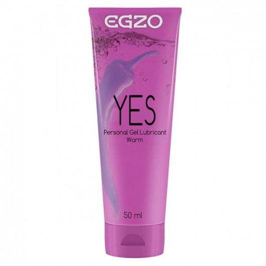 Согревающий лубрикант на водной основе Egzo Yes - 50 мл. - EGZO - купить с доставкой в Армавире