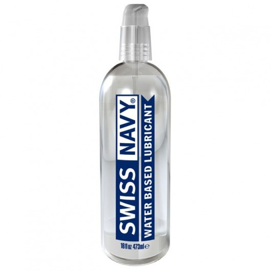 Лубрикант Swiss Navy Water Based Lube на водной основе - 473 мл. - Swiss navy - купить с доставкой в Армавире