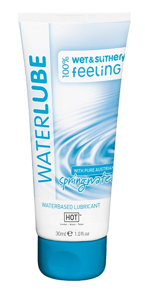 Гель-смазка на основе чистой родниковой воды WaterLube - 30 мл. - HOT - купить с доставкой в Армавире